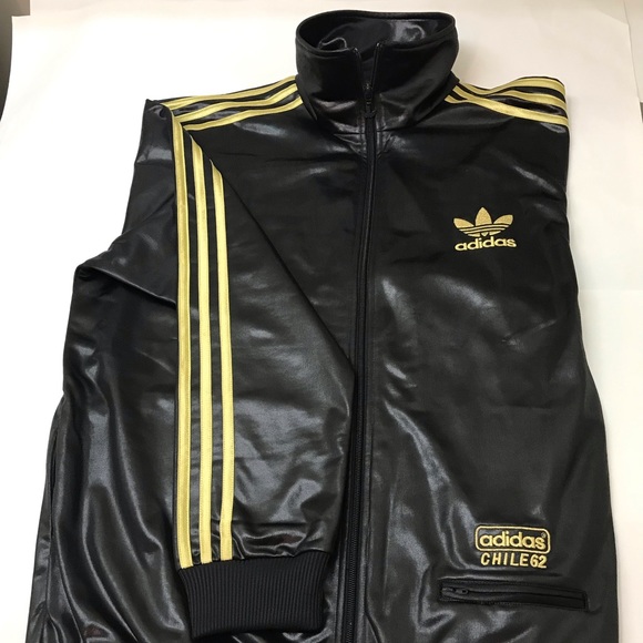 adidas shiny jacket